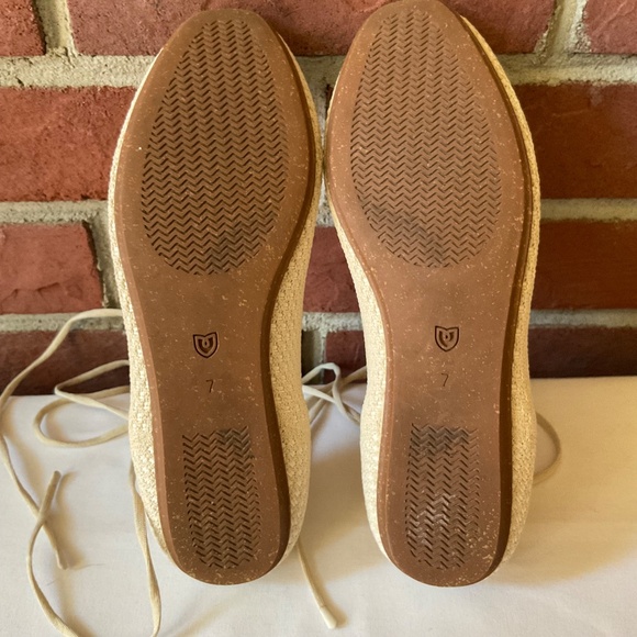 NEW Rothy’s The Square Wrap in Blanc Flats Size 7 - Picture 6 of 9